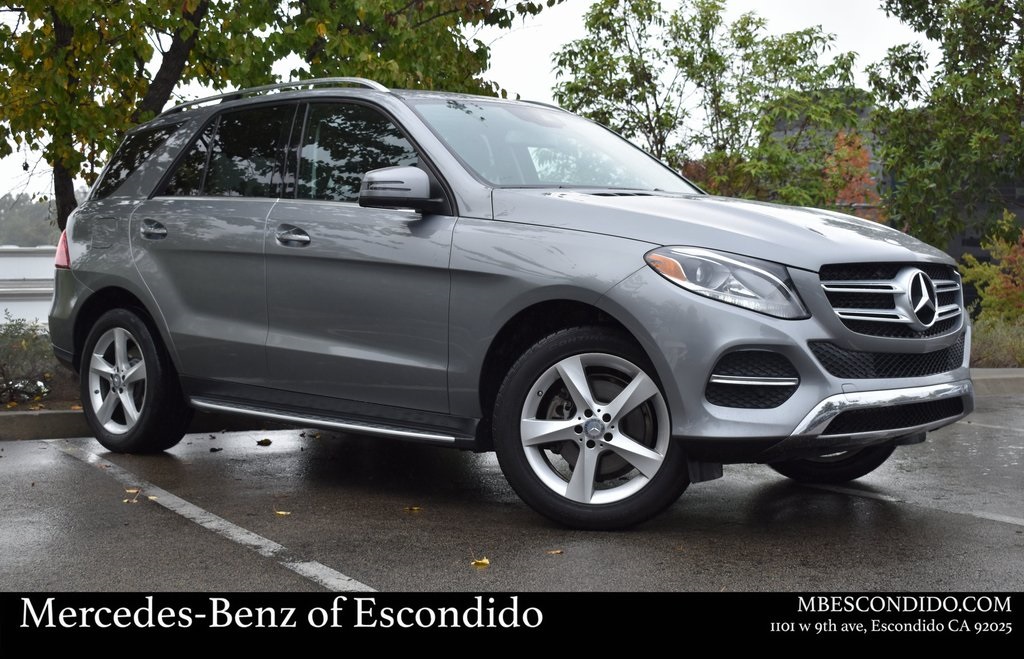 Certified Pre Owned 2016 Mercedes Benz Gle 350 Rwd Suv