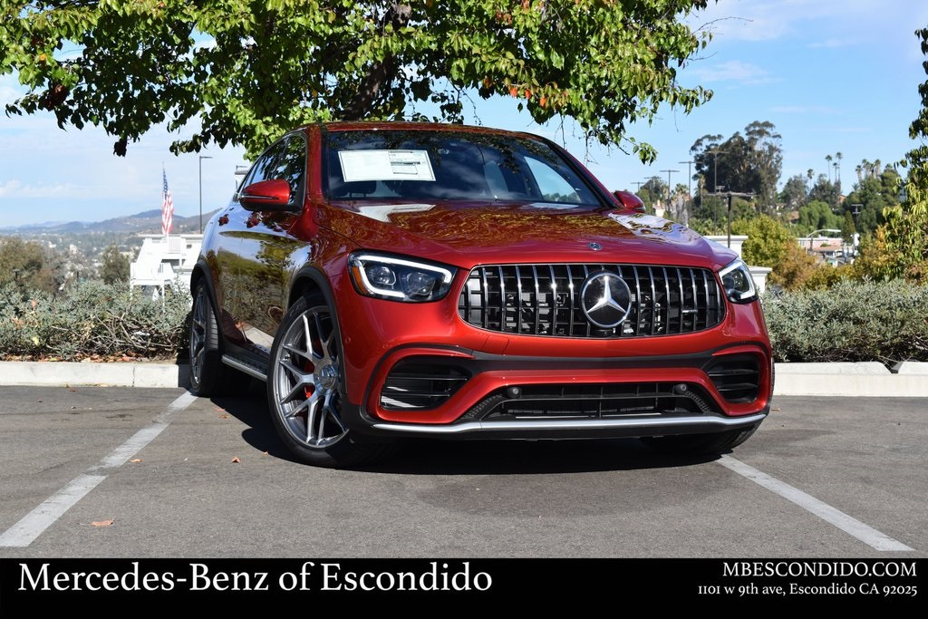 New 2020 Mercedes Benz Amg Glc 63 S Coupe With Navigation